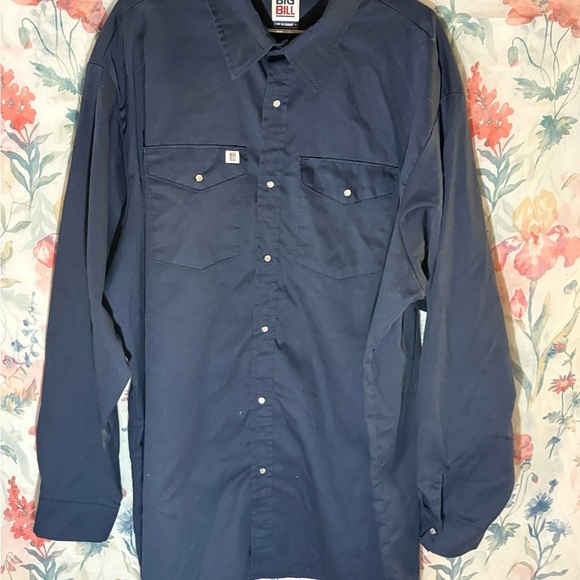 Vintage Big Bill Button Up Shirt - Picture 1 of 8